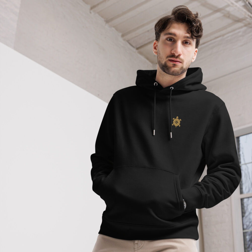 unisex-essential-eco-cruiser-2.0-hoodie-black-front-6a9808777ed45.jpg First Orbit Organic Hoodie