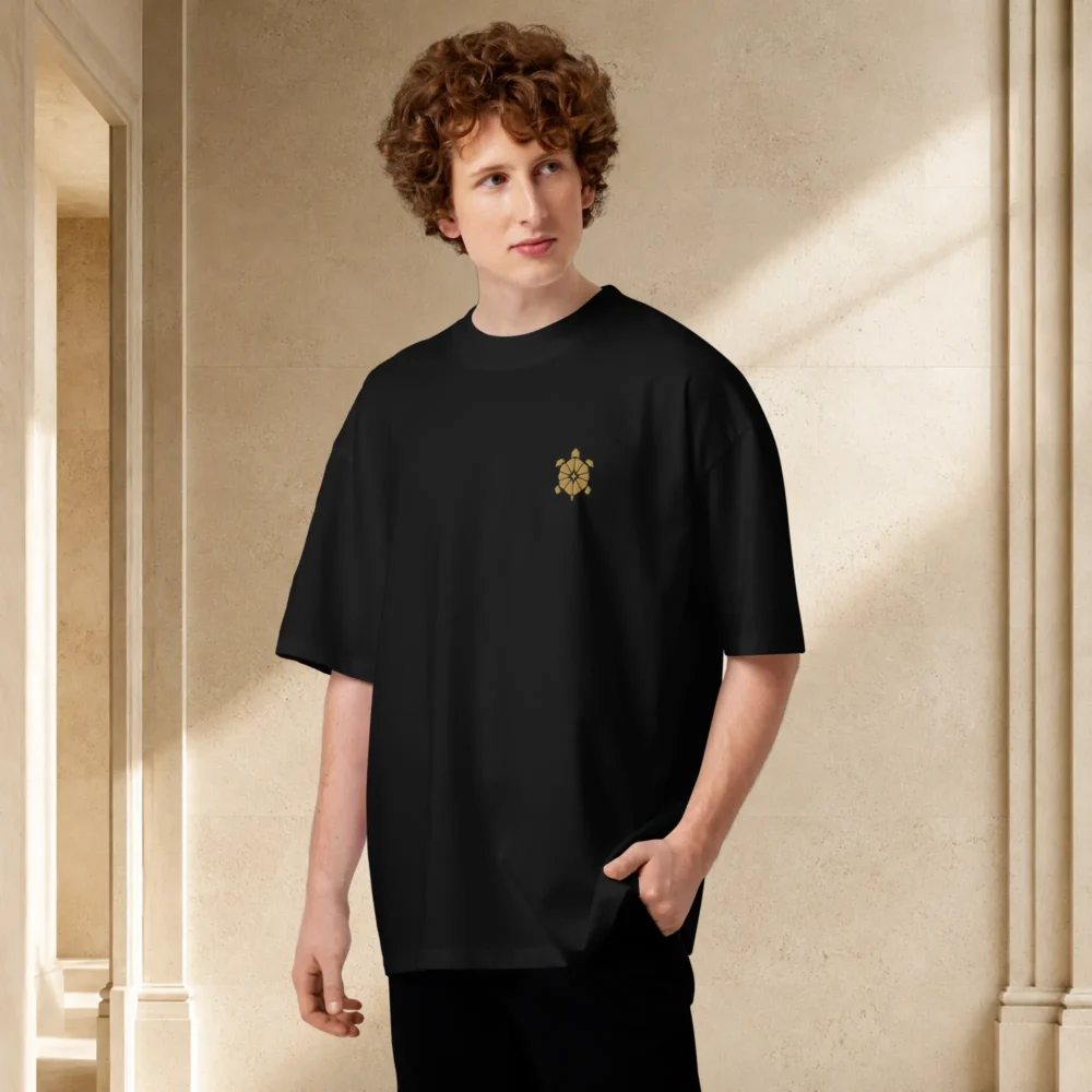 unisex-organic-oversized-high-neck-blaster-2.0-t-shirt-black-front-6a97eed505898 First Orbit Organic Oversized T-Shirt
